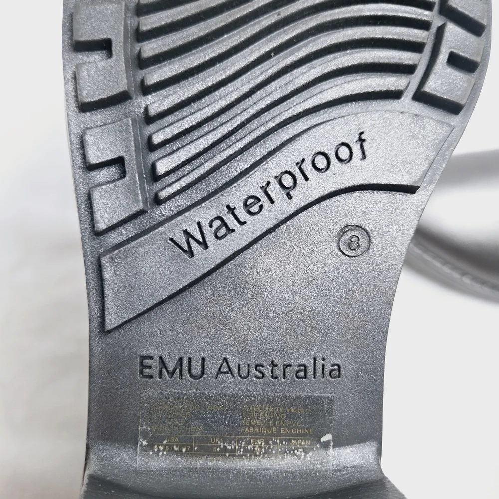 EMU Australia Ellin Waterproof Rainboot Silver